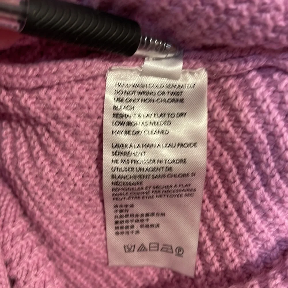 One LEFT! Anthropologie Maeve Cable-Knit Sweater Set Size XL NWT - Picture 5 of 10